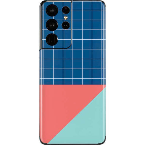 Checkered Split Galaxy S21 Ultra 5G Skin
