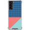 Checkered Split Galaxy S22 Clear Case
