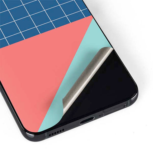 Checkered Split Galaxy S22 Plus Skin