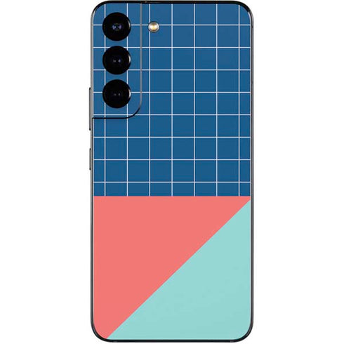 Checkered Split Galaxy S22 Skin