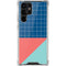 Checkered Split Galaxy S22 Ultra Clear Case