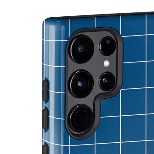 Checkered Split Galaxy S22 Ultra Pro Case