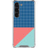 Checkered Split Galaxy S23 Clear Case