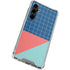 Checkered Split Galaxy S23 FE Clear Case