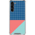 Checkered Split Galaxy S23 Plus Clear Case