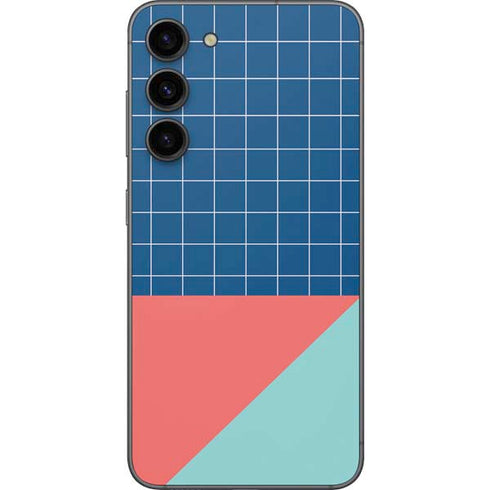 Checkered Split Galaxy S23 Plus Skin