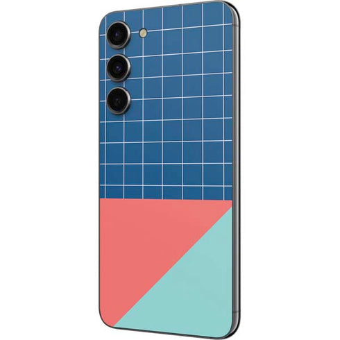 Checkered Split Galaxy S23 Plus Skin