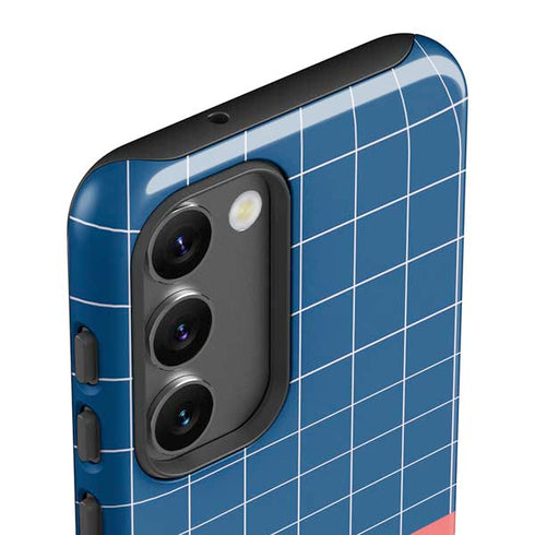 Checkered Split Galaxy S23 Pro Case