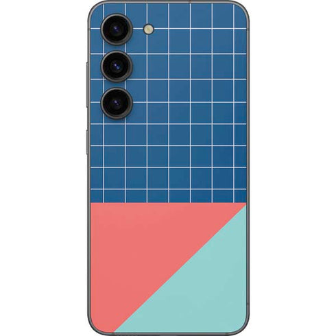Checkered Split Galaxy S23 Skin