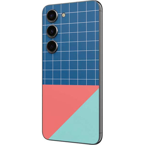 Checkered Split Galaxy S23 Skin