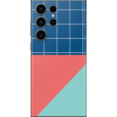 Checkered Split Galaxy S23 Ultra Skin