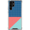 Checkered Split Galaxy S24 Ultra Clear Case