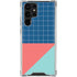Checkered Split Galaxy S24 Ultra Clear Case