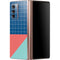 Checkered Split Galaxy Z Fold2 5G Skin