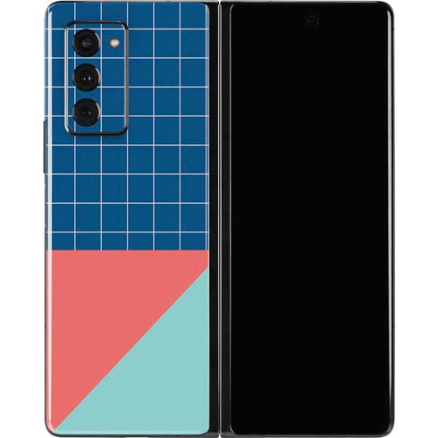 Checkered Split Galaxy Z Fold2 5G Skin