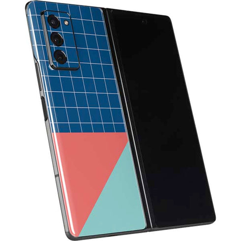Checkered Split Galaxy Z Fold2 5G Skin