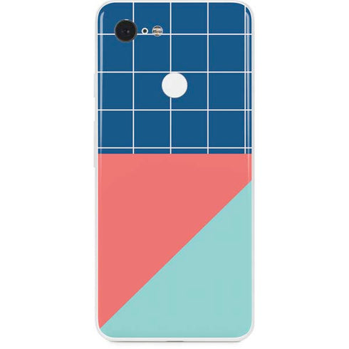 Checkered Split Google Pixel 3 Skin