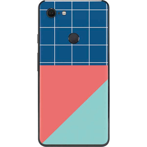Checkered Split Google Pixel 3 XL Skin