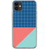 Checkered Split iPhone 11 Clear Case