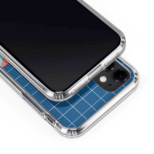 Checkered Split iPhone 11 Clear Case