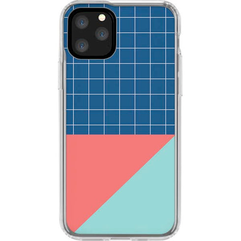 Checkered Split iPhone 11 Pro Clear Case