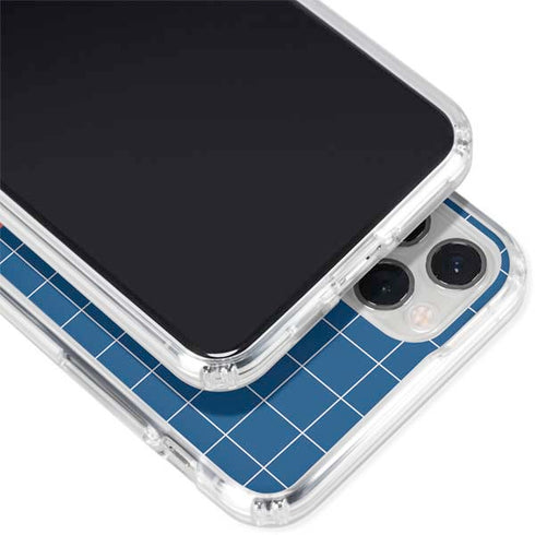 Checkered Split iPhone 11 Pro Clear Case