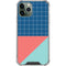Checkered Split iPhone 11 Pro Max Clear Case