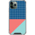 Checkered Split iPhone 11 Pro Max Clear Case