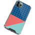 Checkered Split iPhone 11 Pro Max Clear Case