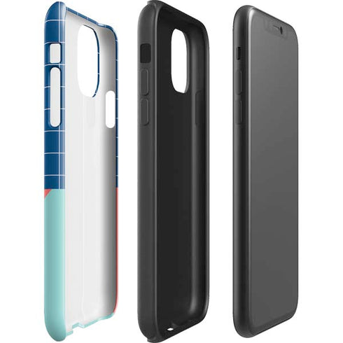 Checkered Split iPhone 11 Pro Max Impact Case