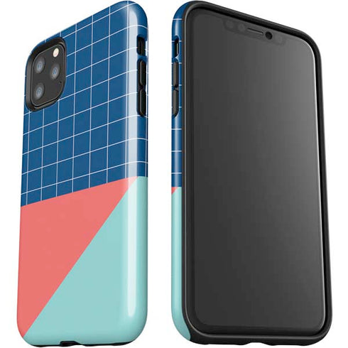 Checkered Split iPhone 11 Pro Max Impact Case