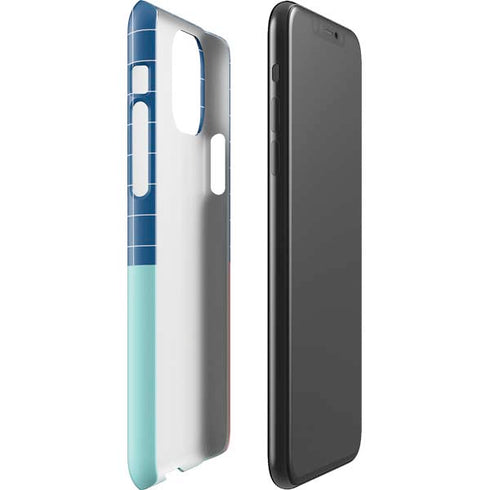 Checkered Split iPhone 11 Pro Max Lite Case