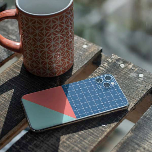 Checkered Split iPhone 11 Pro Max Skin