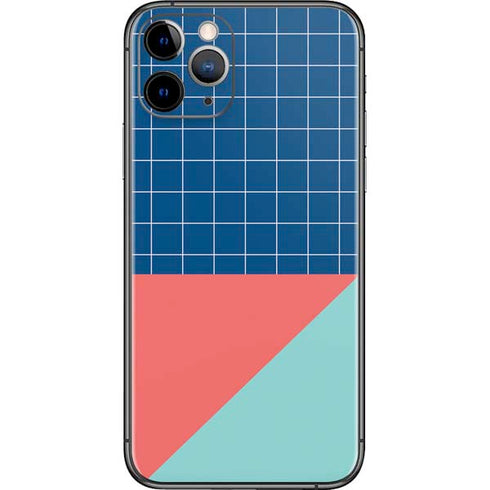 Checkered Split iPhone 11 Pro Skin