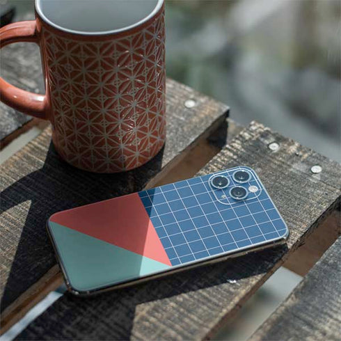 Checkered Split iPhone 11 Pro Skin