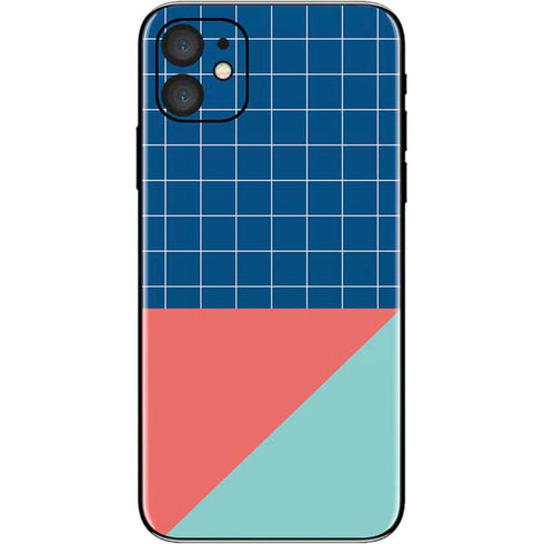 Checkered Split iPhone 11 Skin