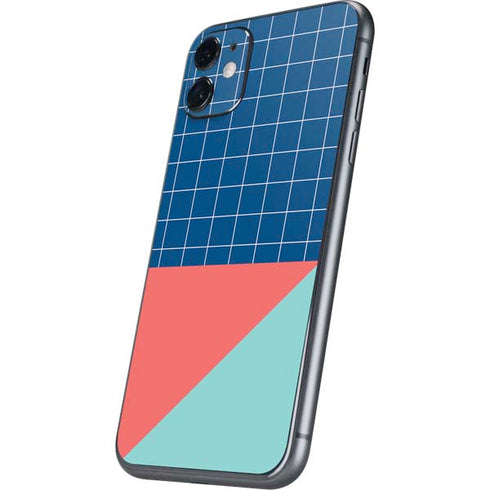 Checkered Split iPhone 11 Skin
