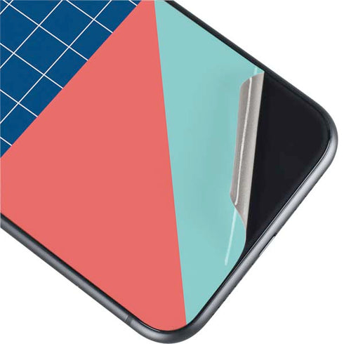 Checkered Split iPhone 11 Skin