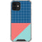 Checkered Split iPhone 12 Clear Case