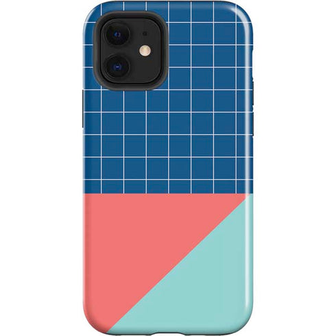 Checkered Split iPhone 12 Impact Case