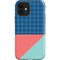 Checkered Split iPhone 12 Impact Case