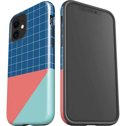 Checkered Split iPhone 12 Impact Case