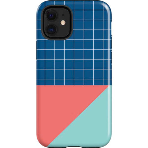 Checkered Split iPhone 12 Mini Impact Case
