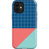 Checkered Split iPhone 12 Mini Impact Case