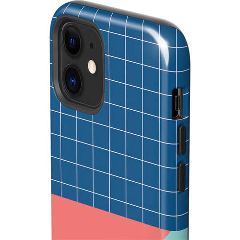 Checkered Split iPhone 12 Mini Impact Case