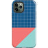 Checkered Split iPhone 12 Pro Max Impact Case