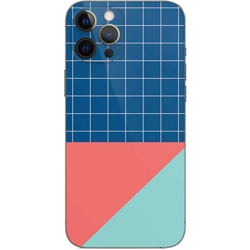 Checkered Split iPhone 12 Pro Max Skin