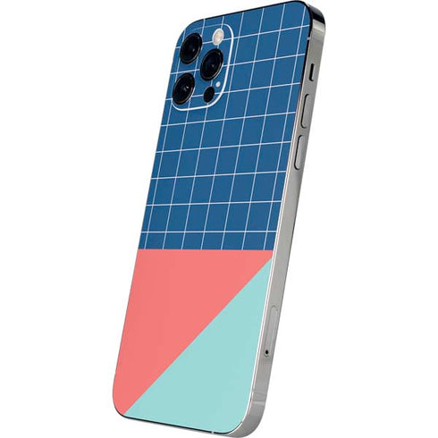 Checkered Split iPhone 12 Pro Skin