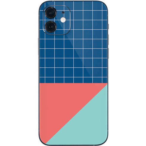 Checkered Split iPhone 12 Skin