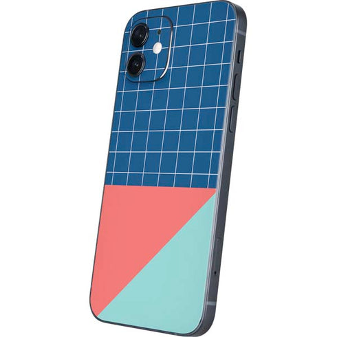 Checkered Split iPhone 12 Skin